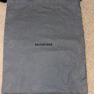 Balenciaga Gray Dust Bag